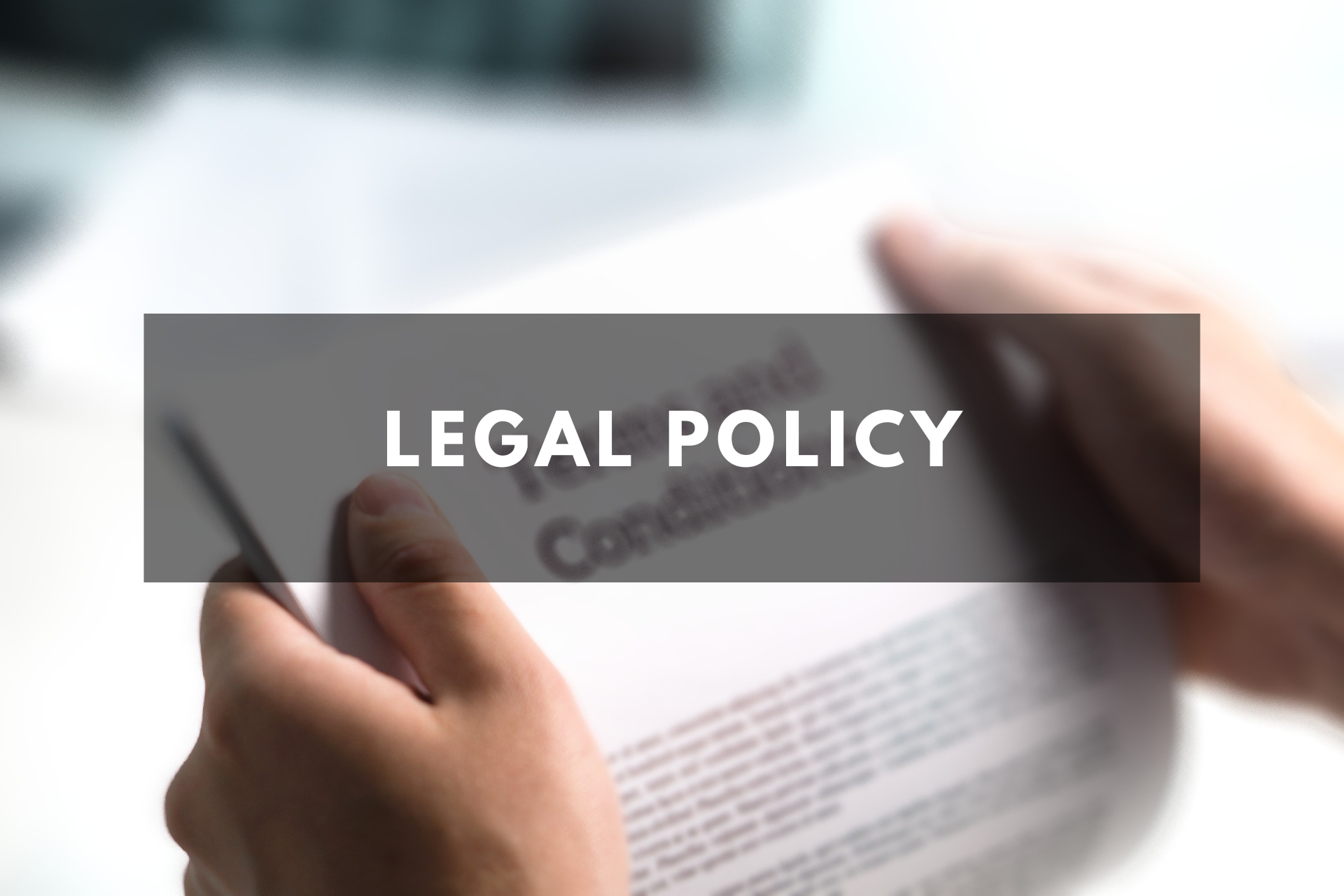 Signing a policy document